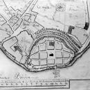 10 Kamień Pomorski - Fragment planu miasta z I poł. XVIII wieku