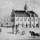 25 Cammin in Pommern 1897 - Marktplatz mit Rathaus